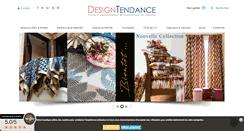 Desktop Screenshot of design-tendance.com