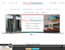 Tablet Screenshot of design-tendance.com